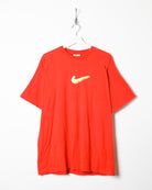 Orange Nike T-Shirt - X-Large