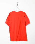 Orange Nike T-Shirt - X-Large