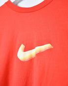 Orange Nike T-Shirt - X-Large