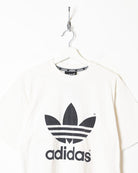 White Adidas T-Shirt - Small