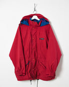 Red Berghaus Hooded Windbreaker Jacket - Large