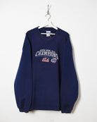 Navy Reebok Super Bowl Champions Sweatshirt - XX-Large