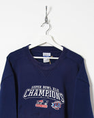 Navy Reebok Super Bowl Champions Sweatshirt - XX-Large