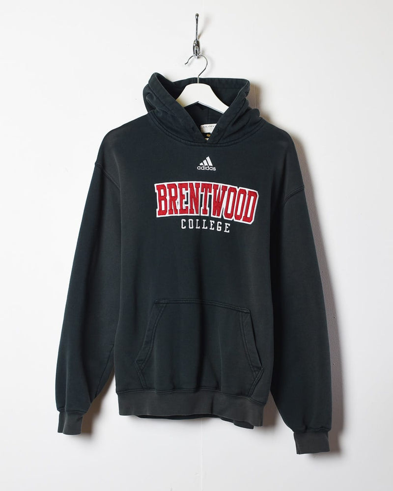 Black Adidas Brentwood College Hoodie - Medium