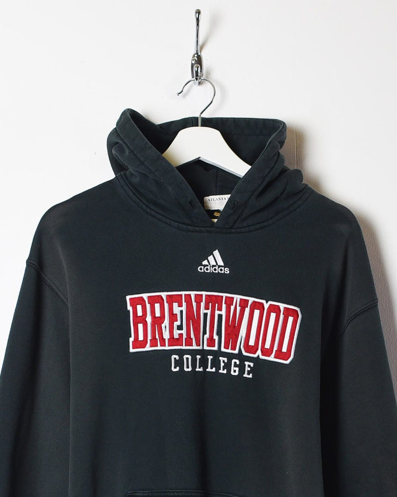 Black Adidas Brentwood College Hoodie - Medium