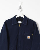 Navy Carhartt Workwear Harrington Jacket - Small
