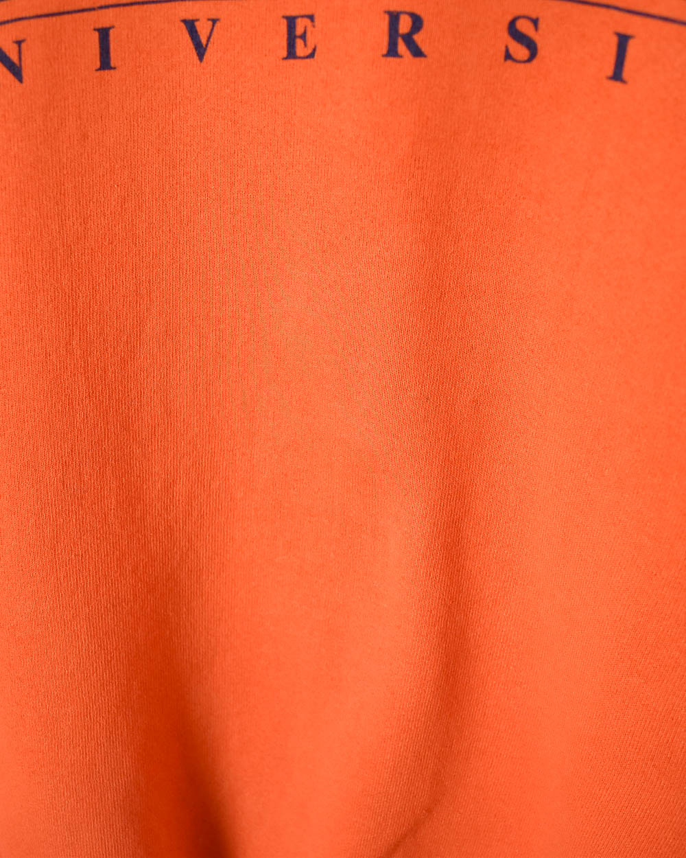 Orange Fruit of The Loom Syracuse University Sweatshirt - Large