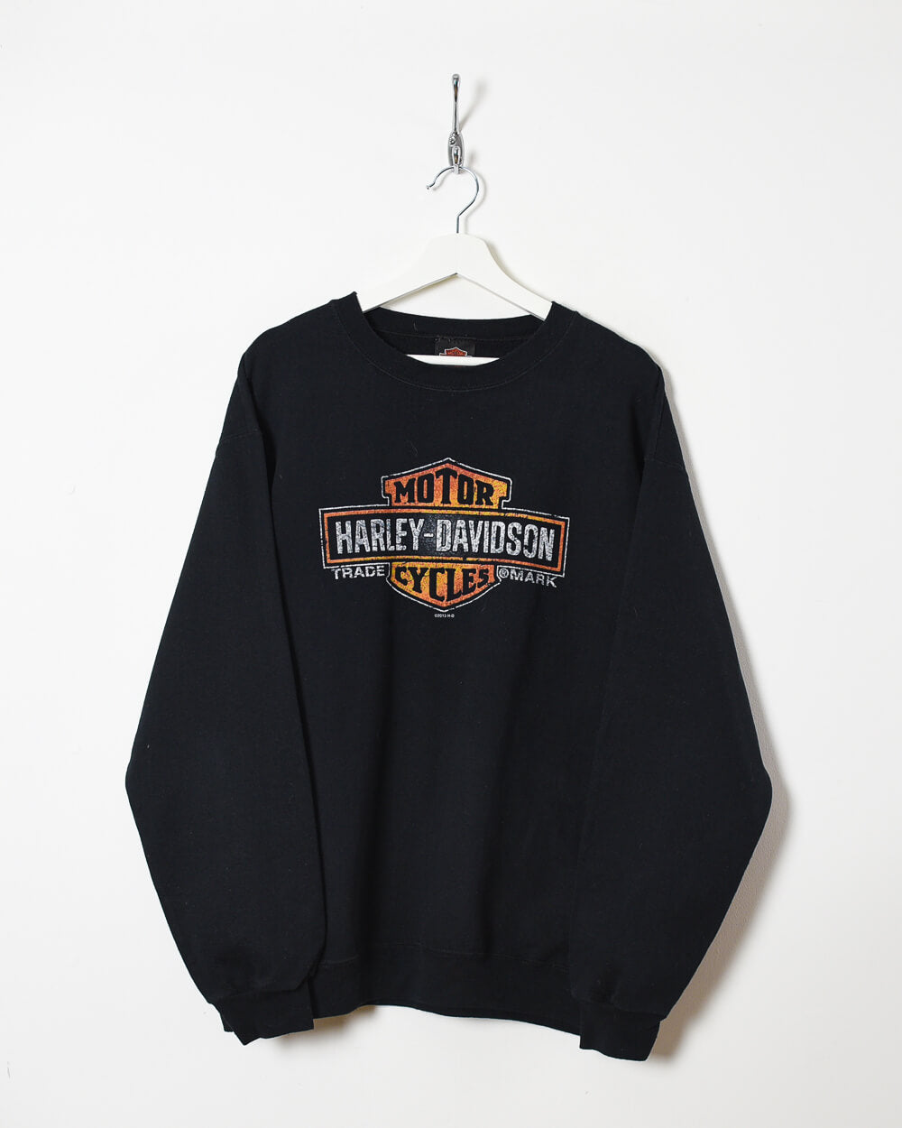 Black Harley Davidson Motorcycles Sweatshirt - Large