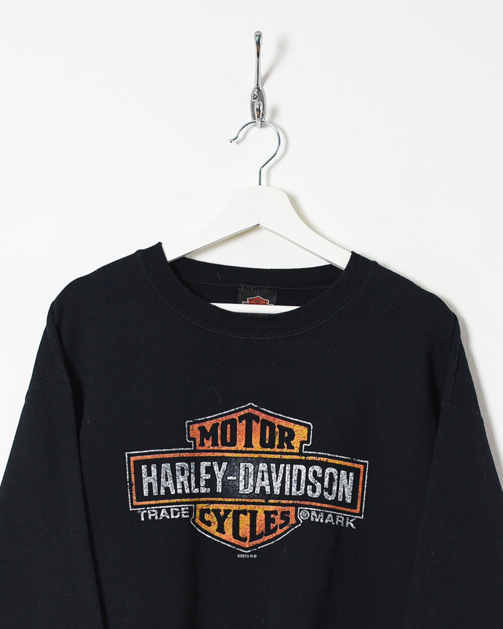 Black Harley Davidson Motorcycles Sweatshirt - Large