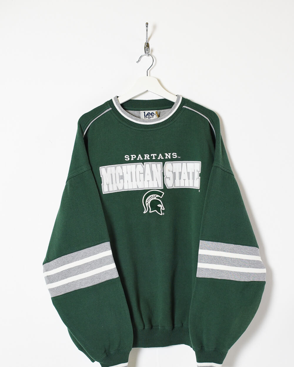 Green Lee Spartans Michigan State Sweatshirt - XX-Large