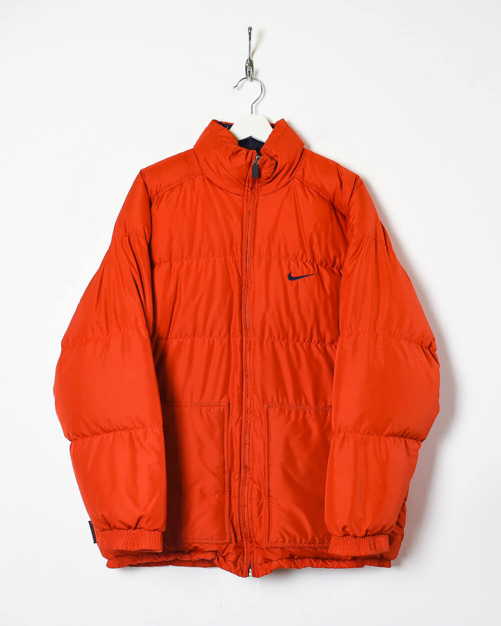 Nike puffer sales jacket orange