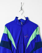 Blue Nike Sports Tracksuit Top - Large