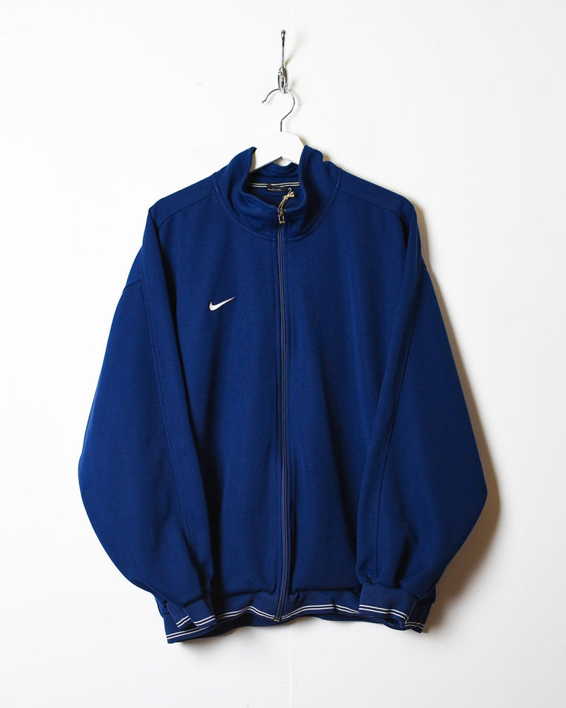 Navy Nike Team Tracksuit Top - X-Large