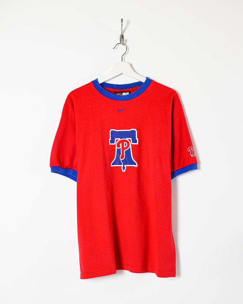 Philadelphia Phillies Baseball T-Shirt Nike Size Large - Tarks Tees