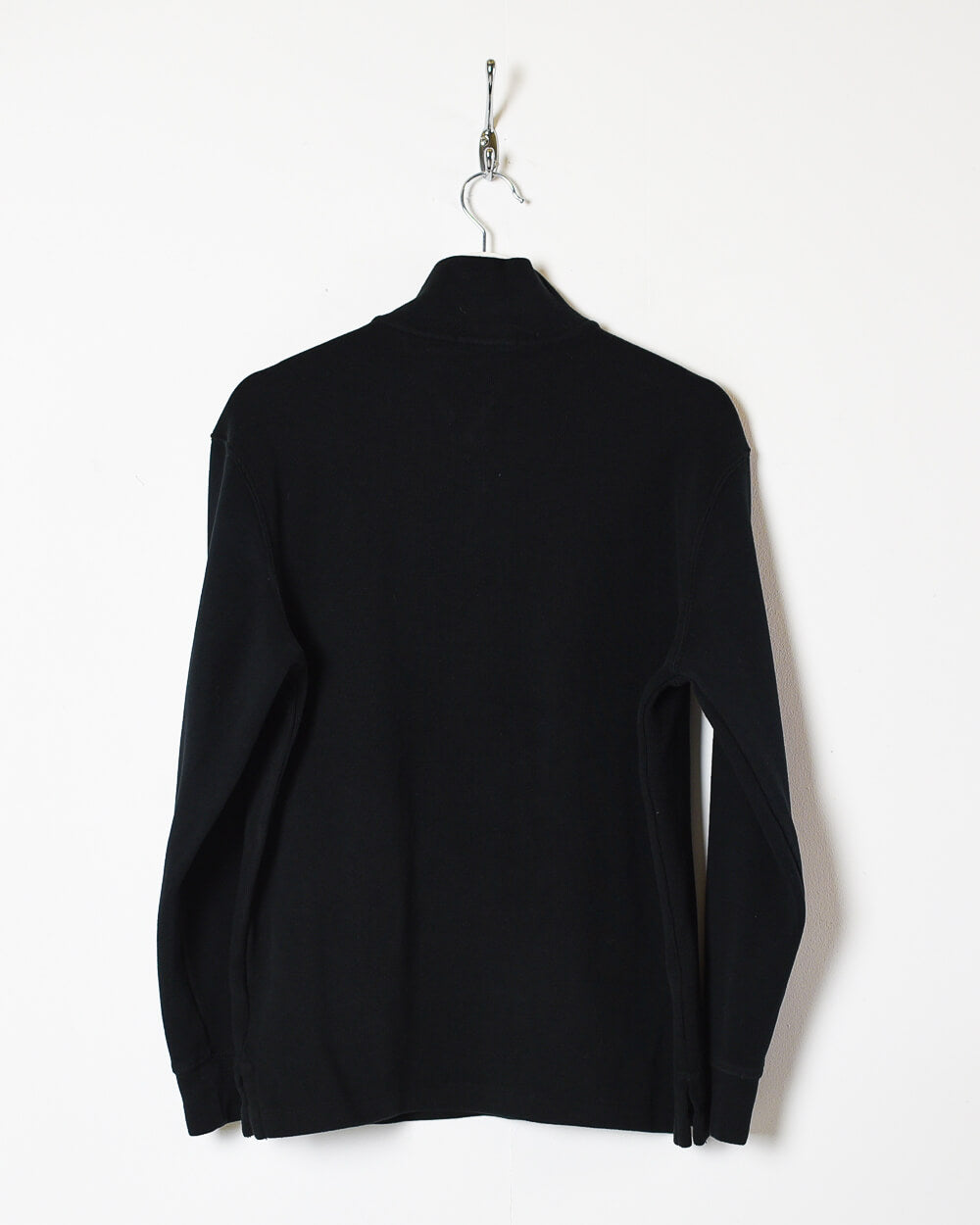 Black Ralph Lauren 1/4 Zip Sweatshirt - Small