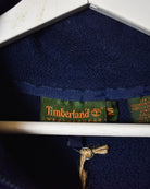 Navy Timberland 1/4 Zip Fleece - Small