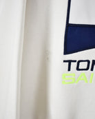 White Tommy Jeans Sailing Gear Sweatshirt - Medium
