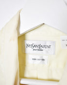 Yellow Yves Saint Laurent Shirt - X-Large