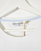 White Yves Saint Laurent T-Shirt - Large