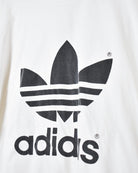 White Adidas T-Shirt - Small