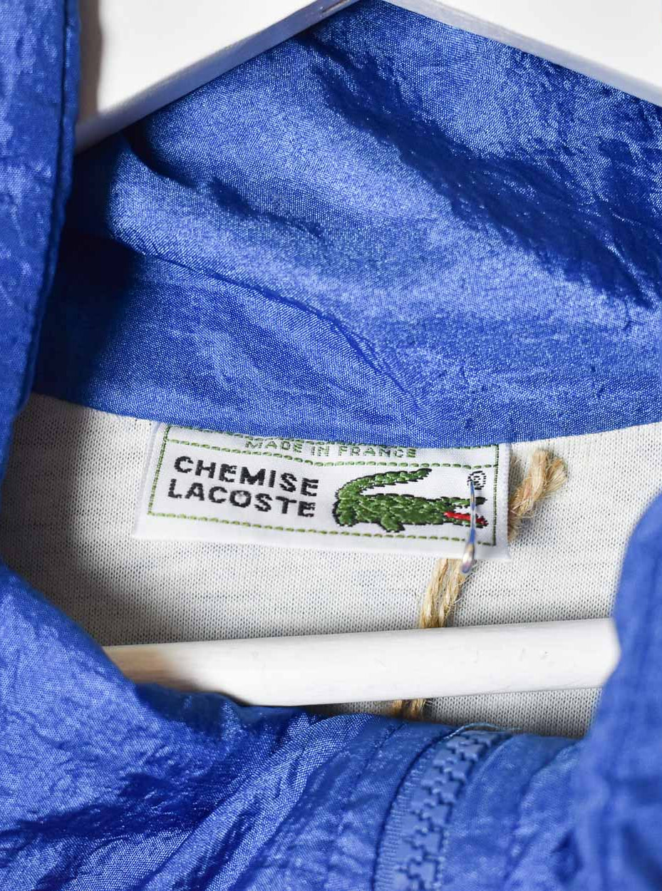 Blue Chemise Lacoste Shell Jacket - X-Large