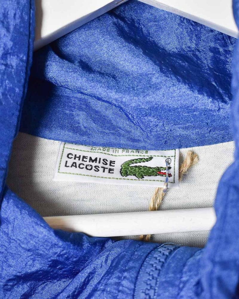 Blue Chemise Lacoste Shell Jacket - X-Large