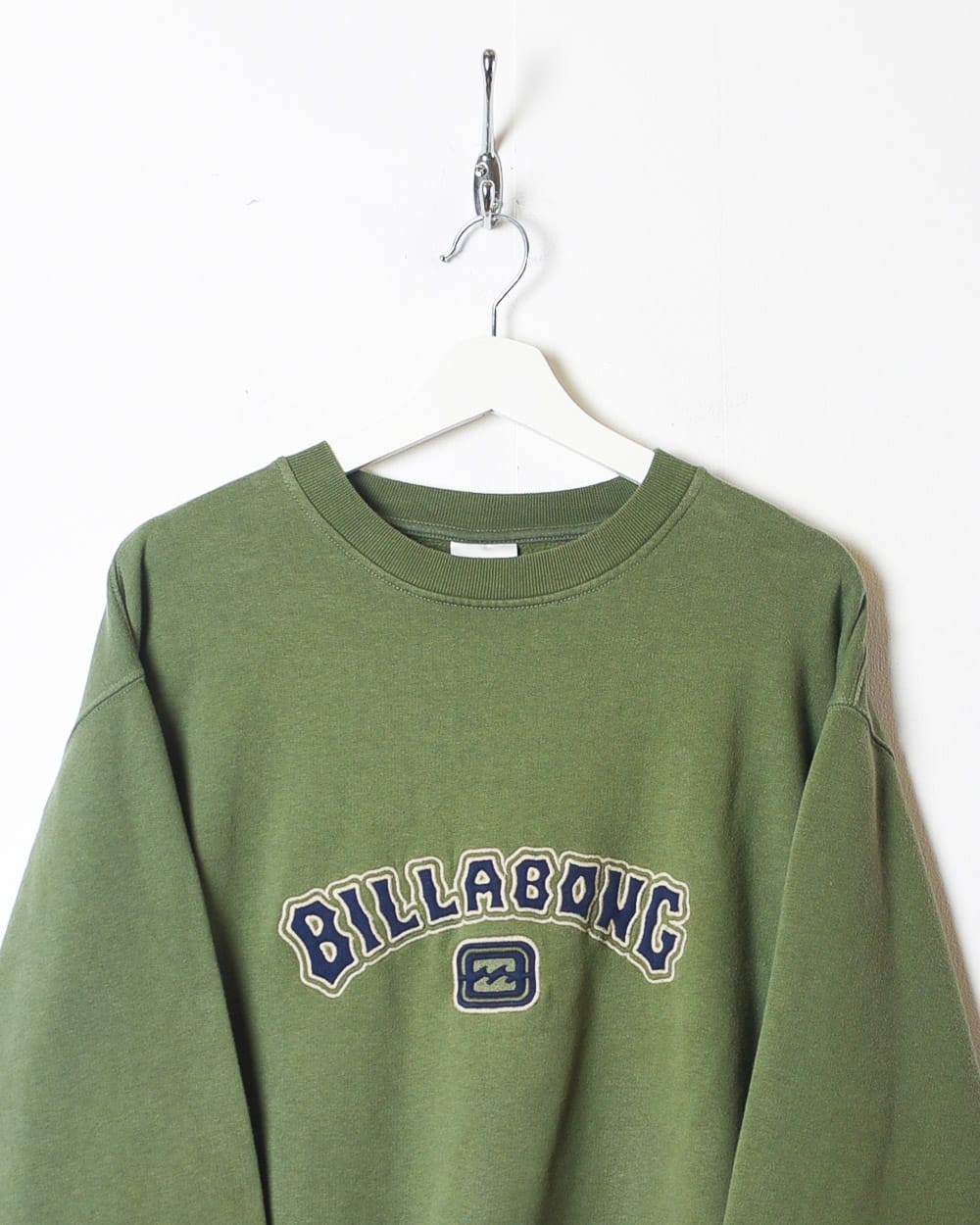 Khaki Billabong Sweatshirt - Small