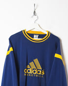 Navy Adidas Basketball Sweatshirt - XX-Large