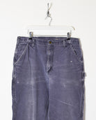 Grey Carhartt Heavyweight Carpenter Jeans - W36 L32