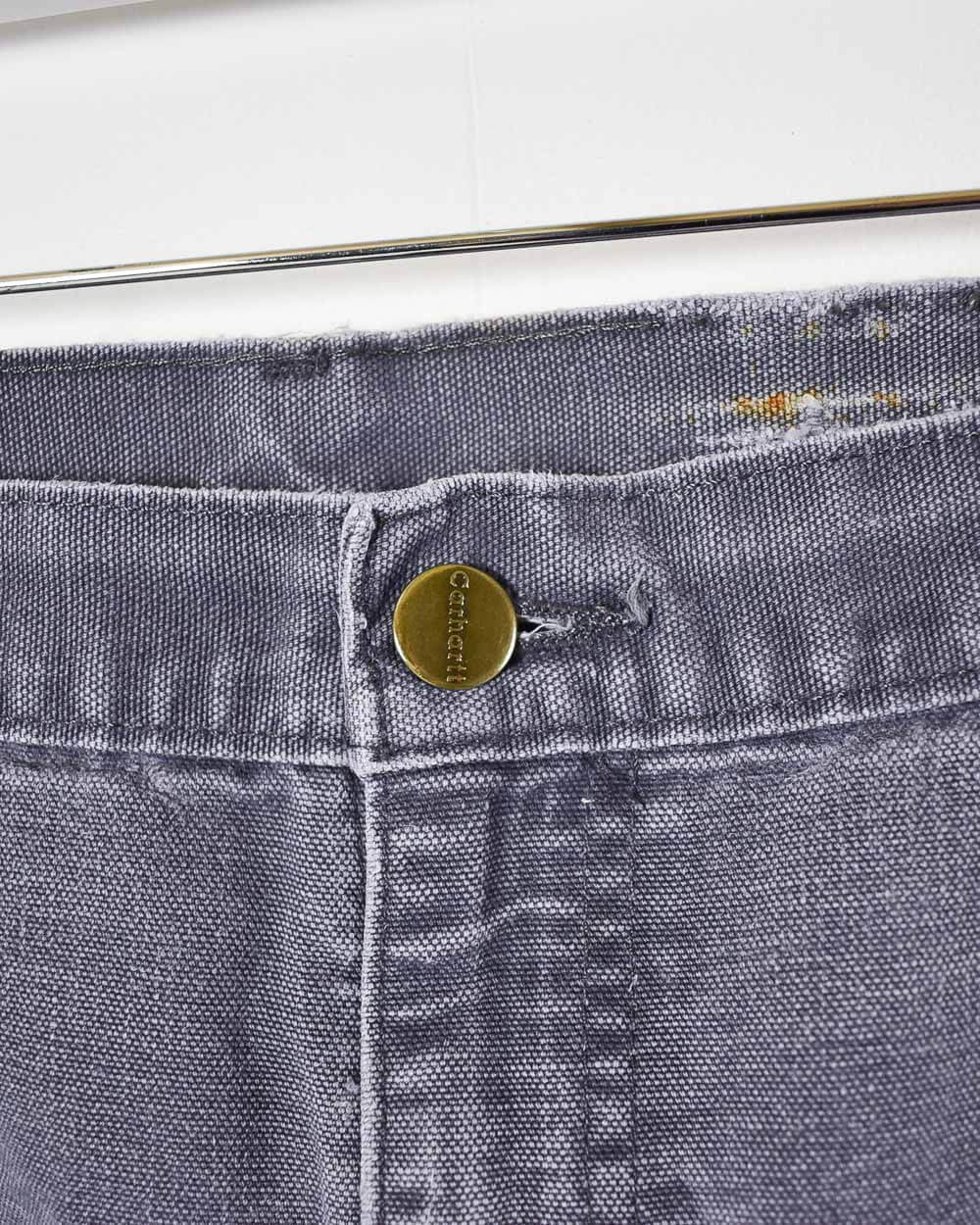 Grey Carhartt Heavyweight Carpenter Jeans - W36 L32
