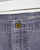 Grey Carhartt Heavyweight Carpenter Jeans - W36 L32