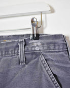 Grey Carhartt Heavyweight Carpenter Jeans - W36 L32