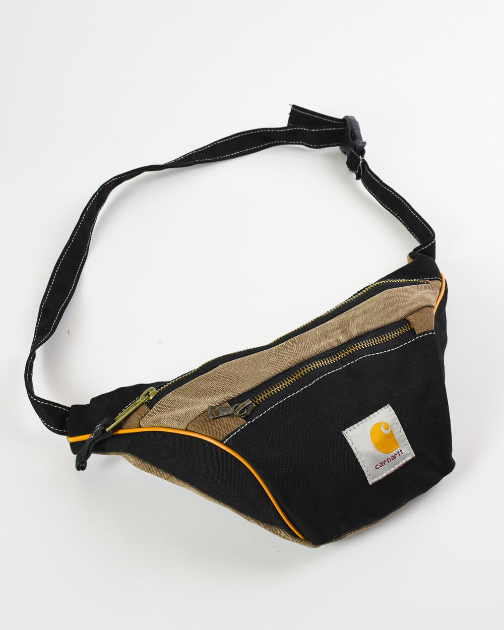 Black Carhartt Reworked Bum Bag  