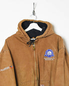 Neutral Carhartt Workwear Hooded Detroit Jacket - X-Large