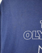 Navy Hanes 1980 Olympics T-Shirt - Large