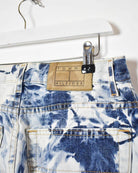 Blue Hilfiger Red Label Denim Acid Washed Cut-Off Jeans - W31