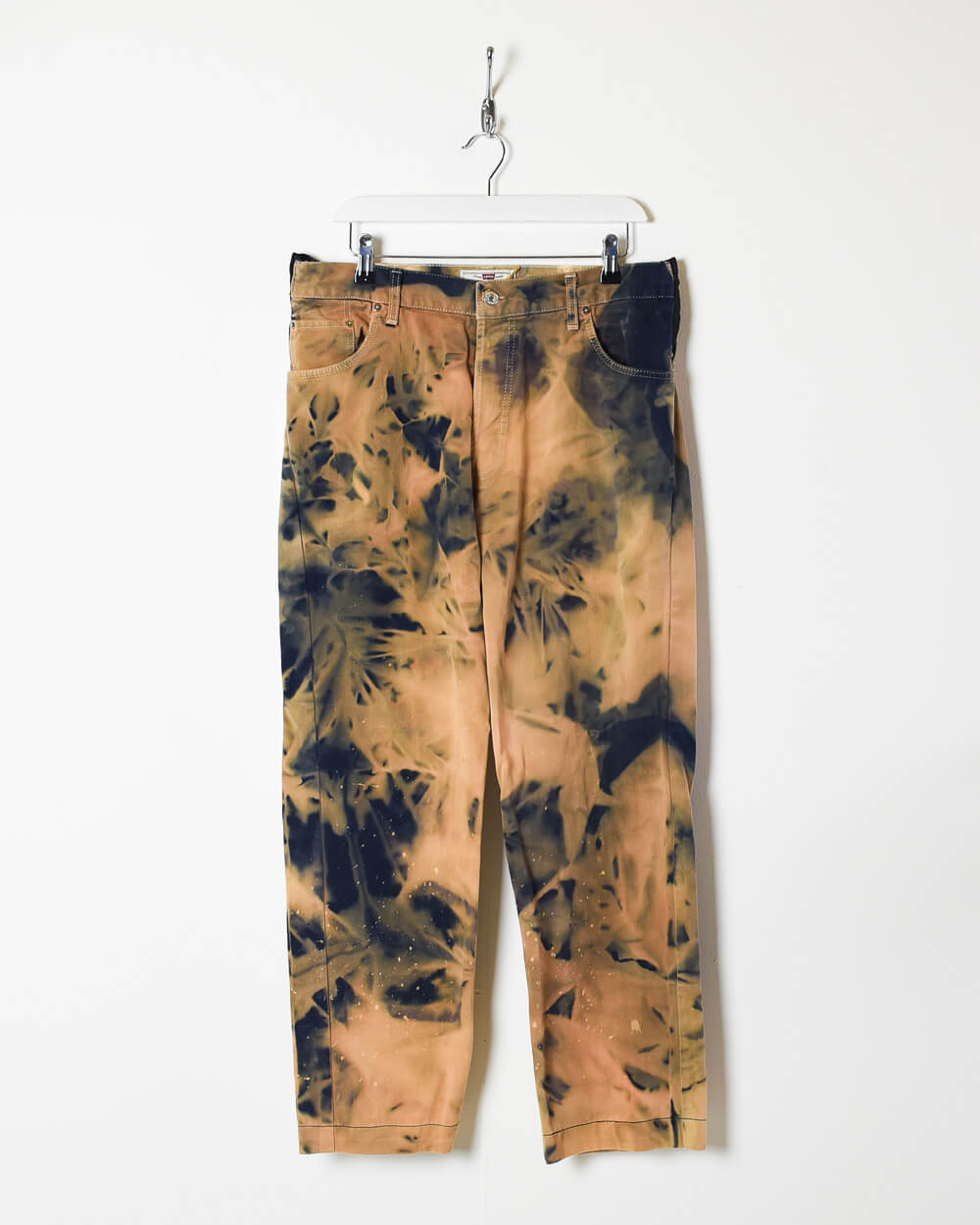 Neutral Levi's Acid Washed Jeans - W34 L30 