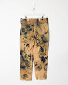 Neutral Levi's Acid Washed Jeans - W34 L30 