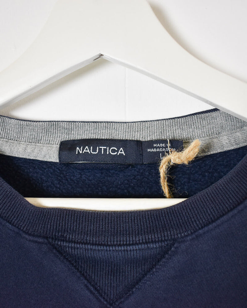 Navy Nautica Sweatshirt - Large
