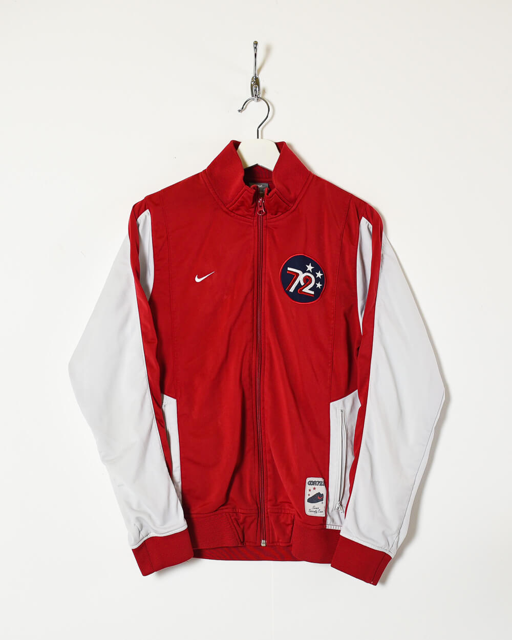 Red Nike 72 Tracksuit Top - Small