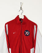 Red Nike 72 Tracksuit Top - Small
