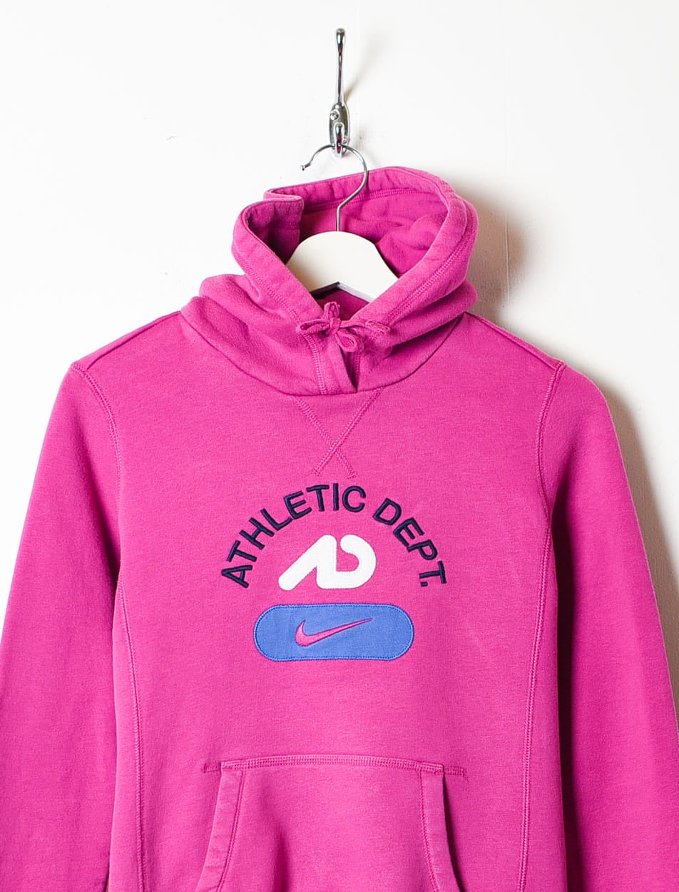 Pink Nike Athletic Dept. Hoodie - Small Women's