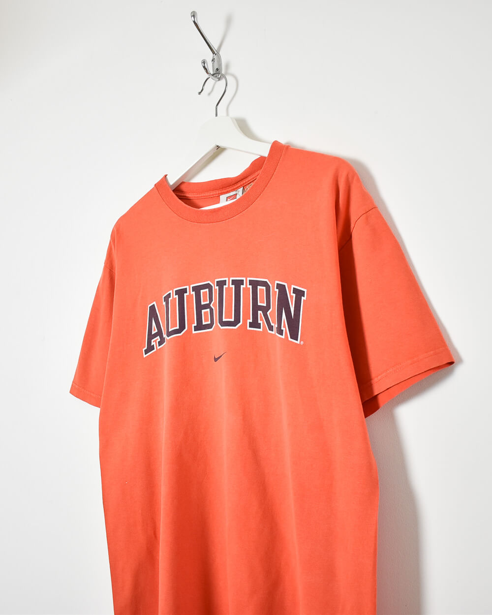Red Nike Team Auburn T-Shirt - Medium