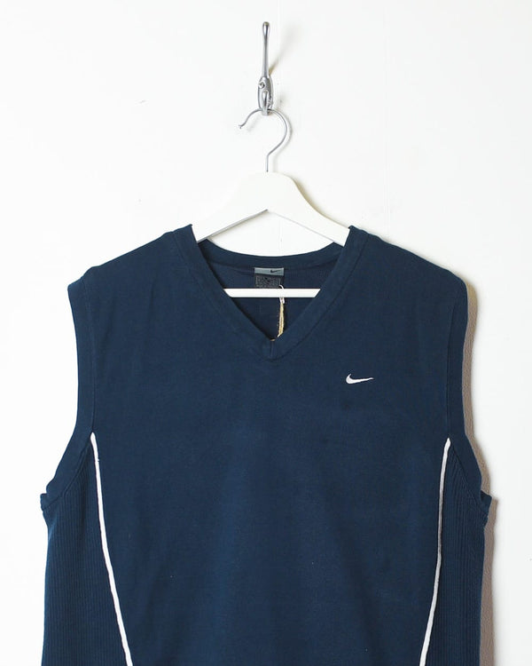 Navy Nike Sweater Vest - Medium