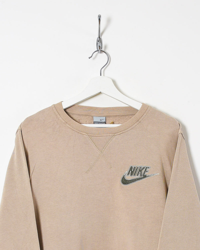 Vintage 00s Cotton Neutral Nike Sweatshirt - Medium– Domno Vintage