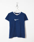 Navy Nike Women's T-Shirt - Small