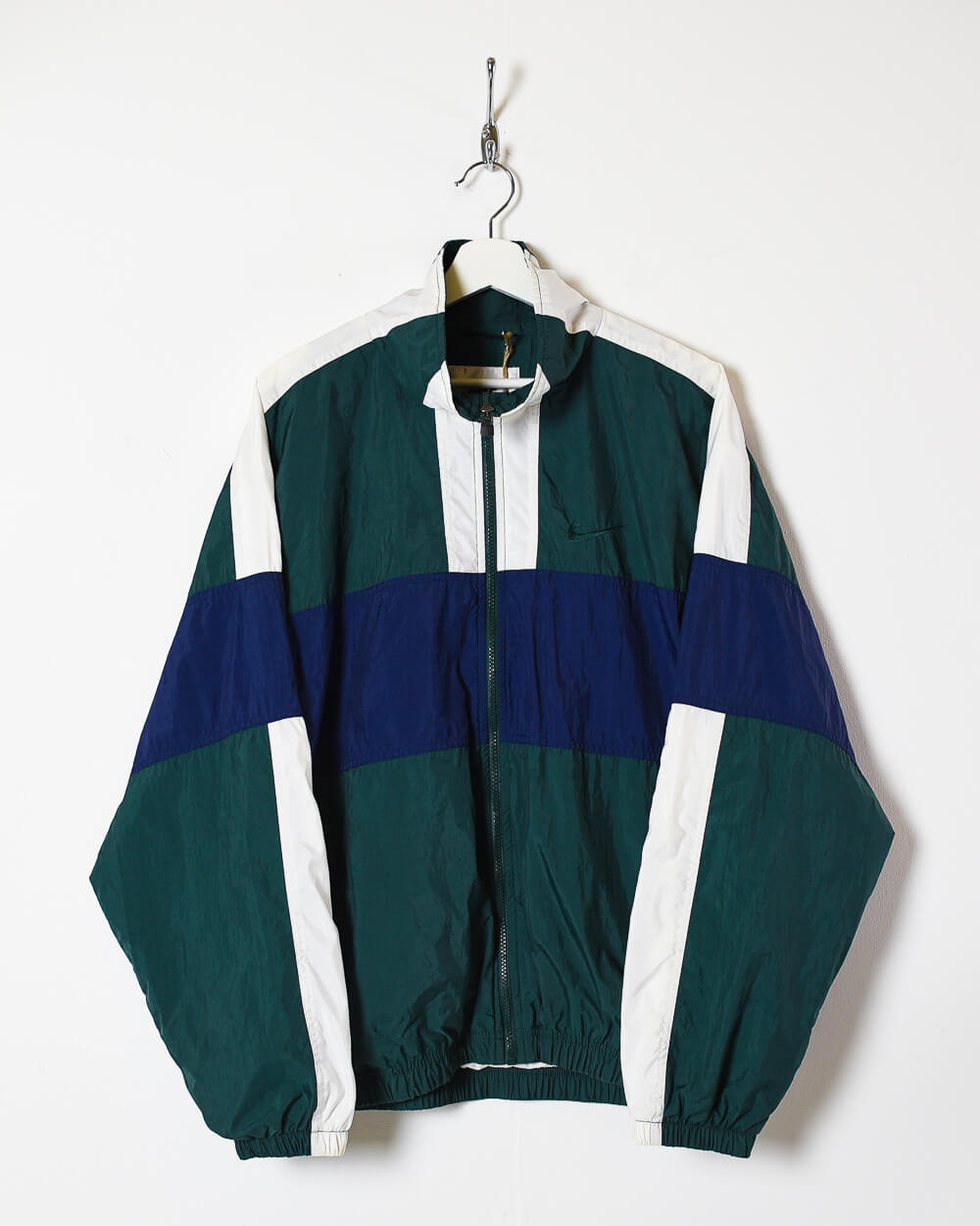 Green Nike Windbreaker Jacket - Large