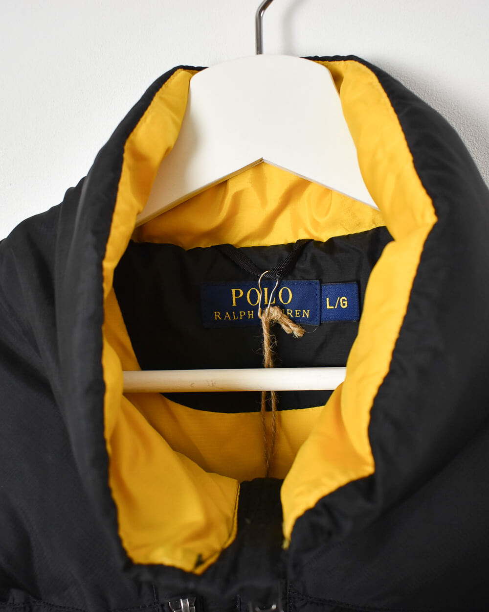 Black Ralph Lauren Puffer Jacket - Medium
