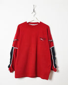 Red Reebok Sweatshirt - X-Large