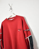 Red Reebok Sweatshirt - X-Large